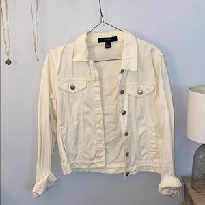 White Wash Forever 21 Denim Jacket